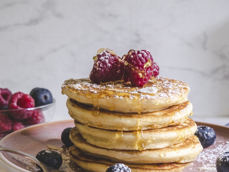 Symbolfoto: Pancakes mit Beeren
