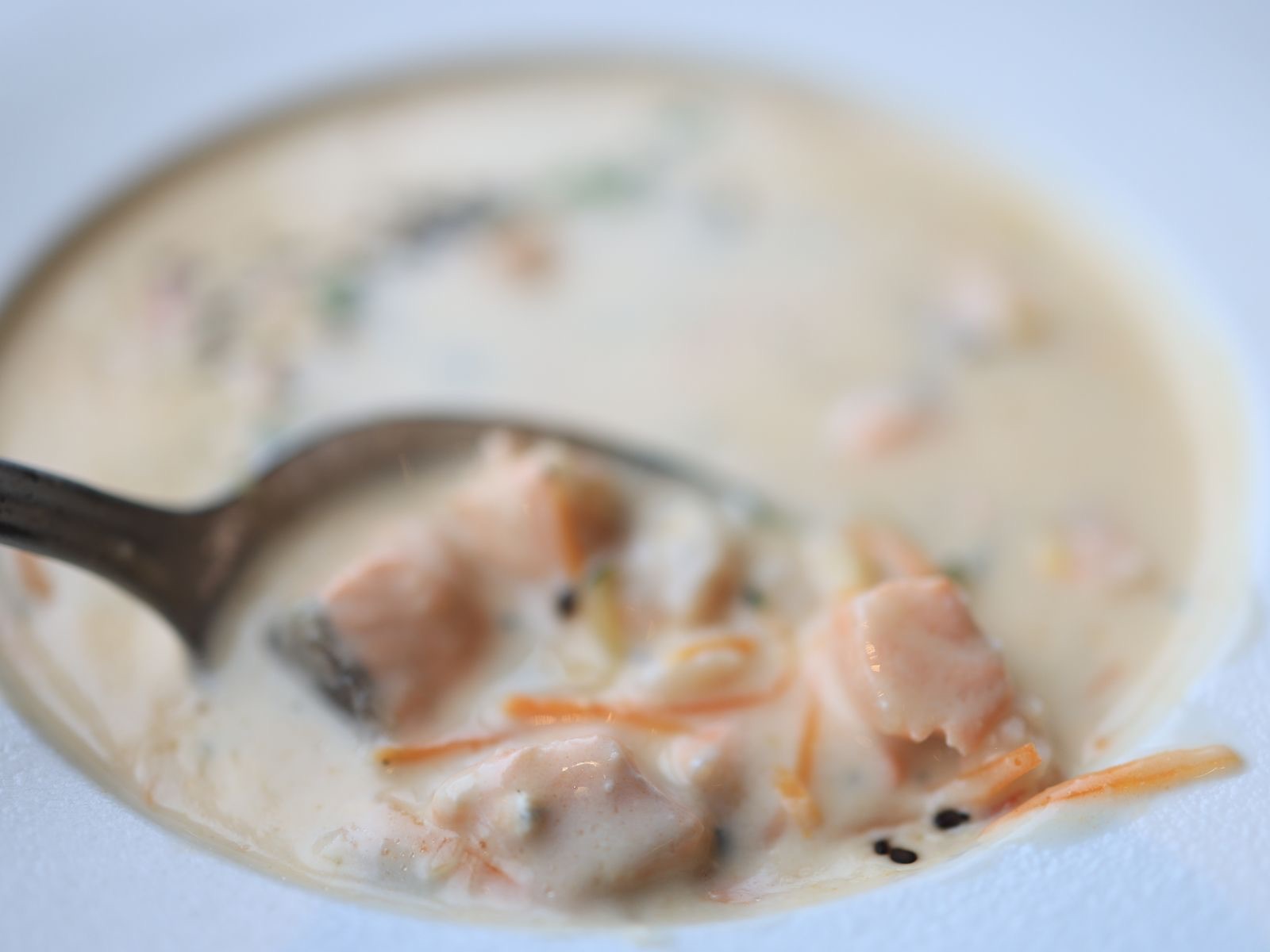 Symbolfoto: Lohikeitto, finnische Lachssuppe