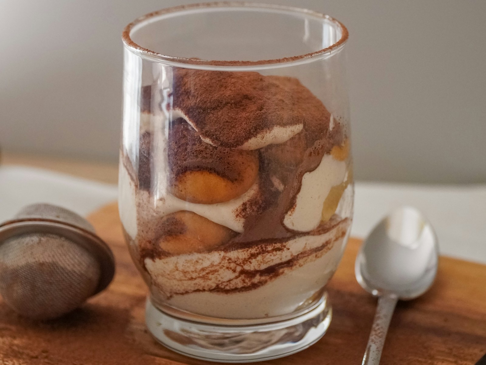 Symbolfoto: Skyr-Tiramisu im Glas